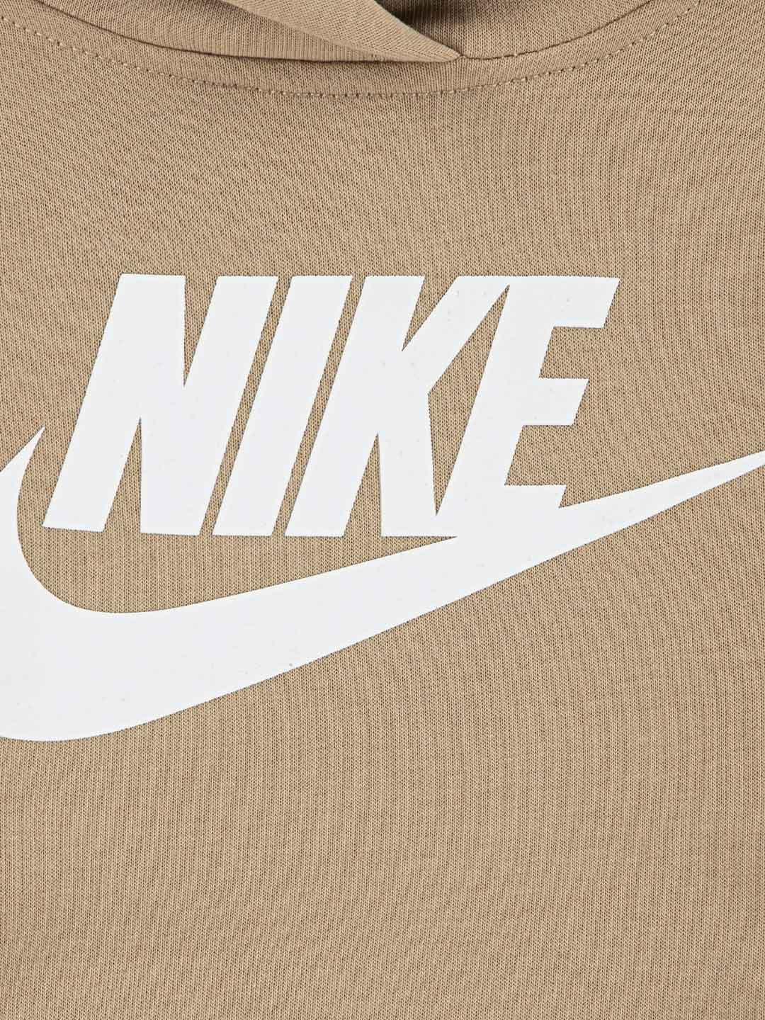 Nike coordinato kids beige con cappuccio