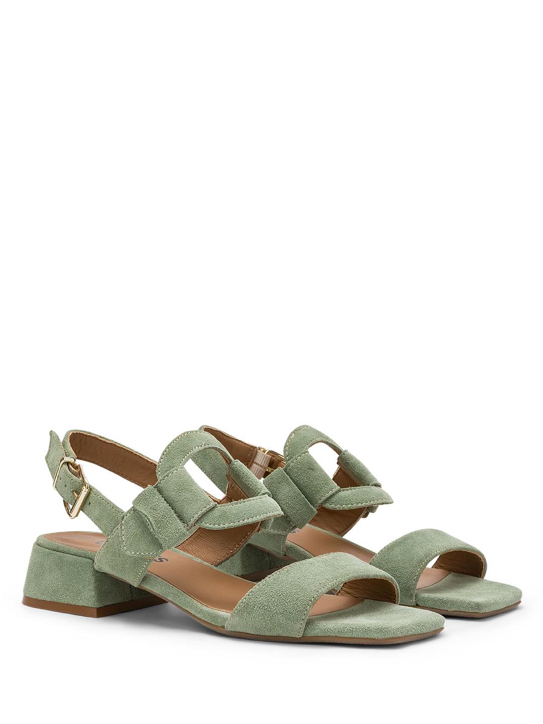 Carmens Sally Circle sandali verde
