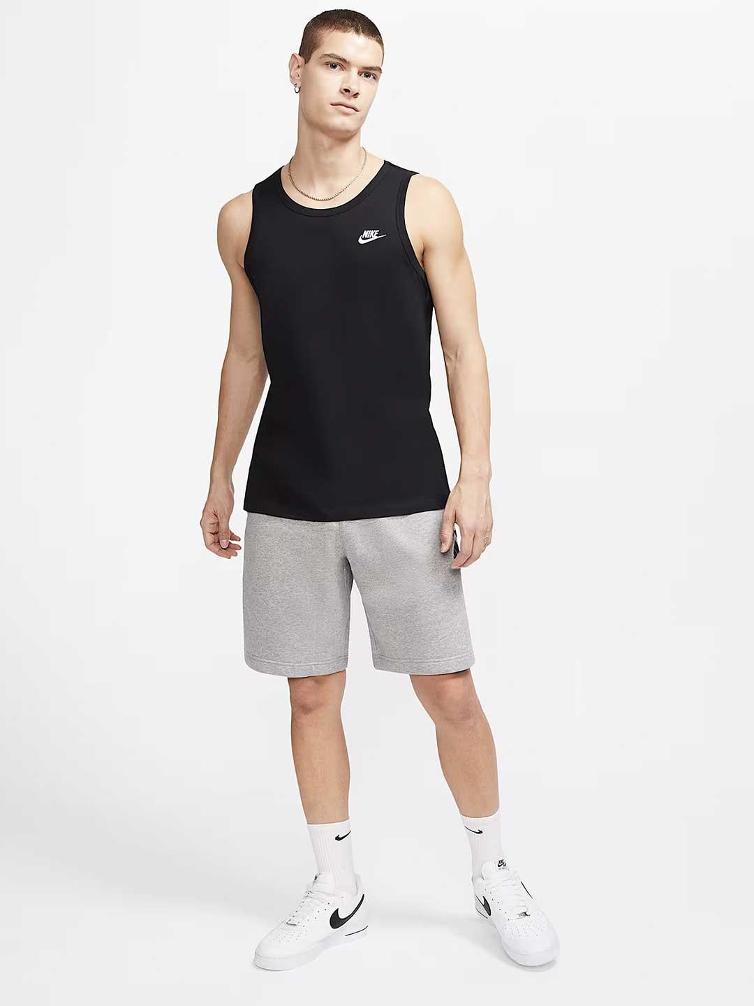 Nike canotta nero con logo