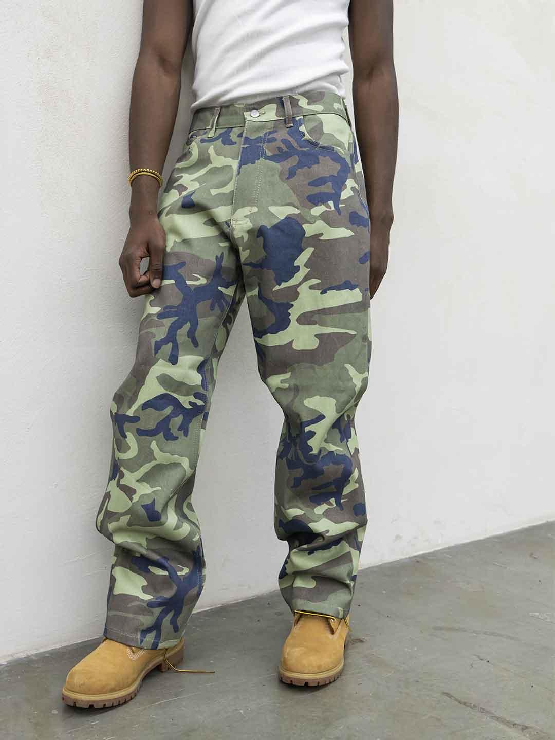 Present Day jeans camouflage