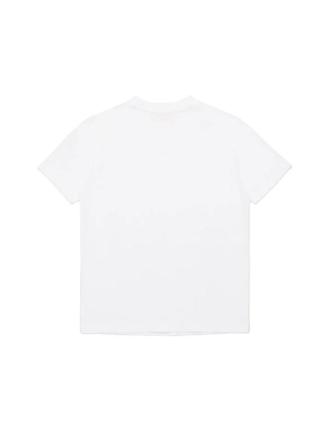 Diesel Tdiegord t-shirt bianco con logo mini