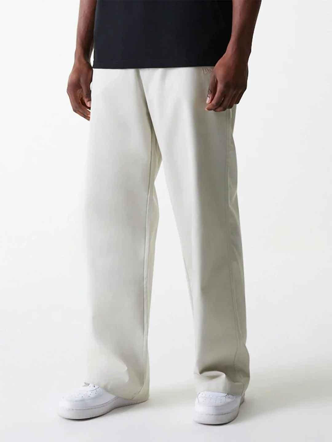 New Era pantalone beige NY
