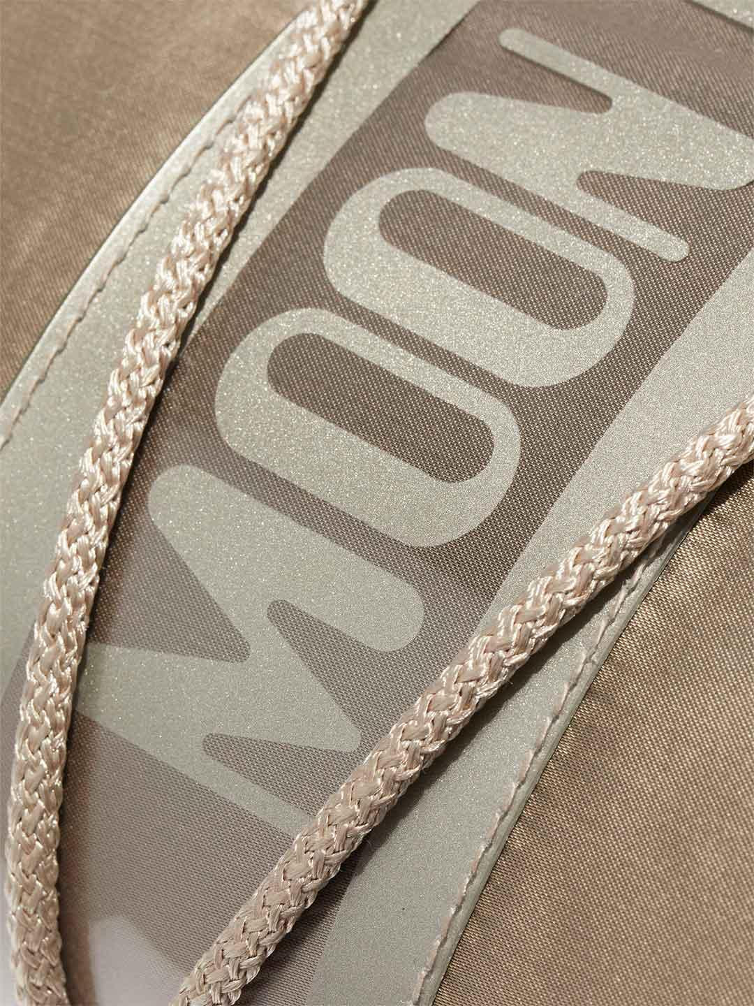 Moon Boot Icon Glance stivale oro in raso