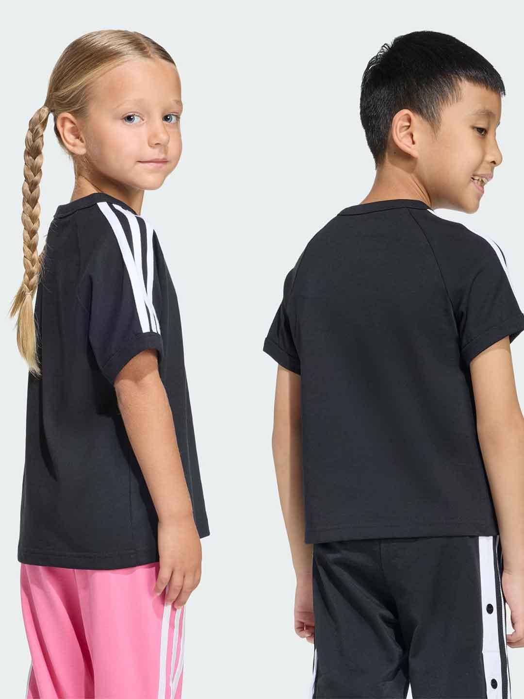 Adidas t-shirt kids nero