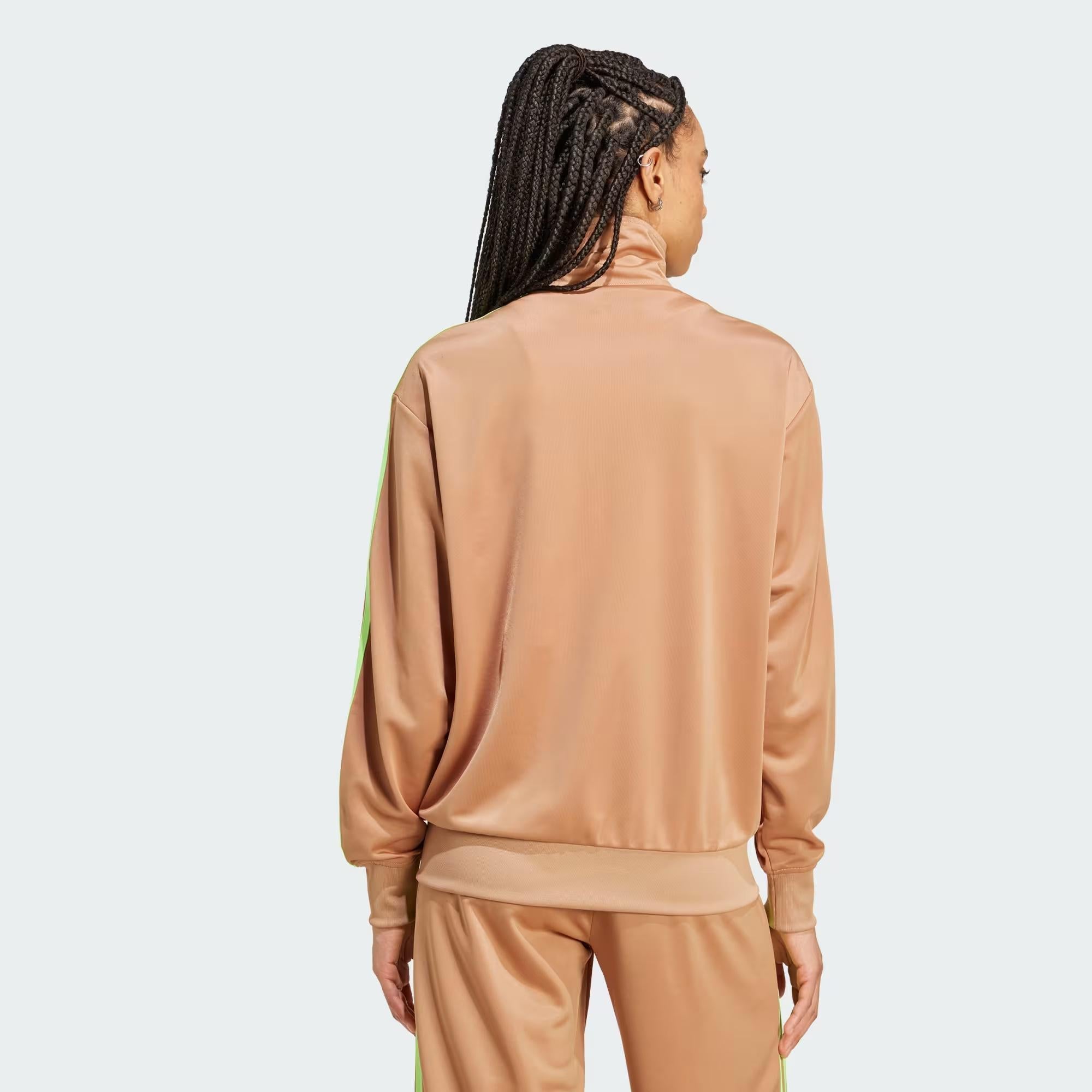 Adidas Adicolor felpa beige con zip