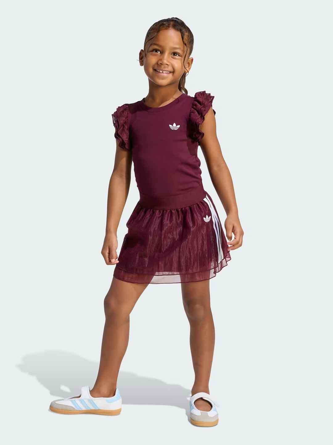 Adidas gonna kids bordeaux