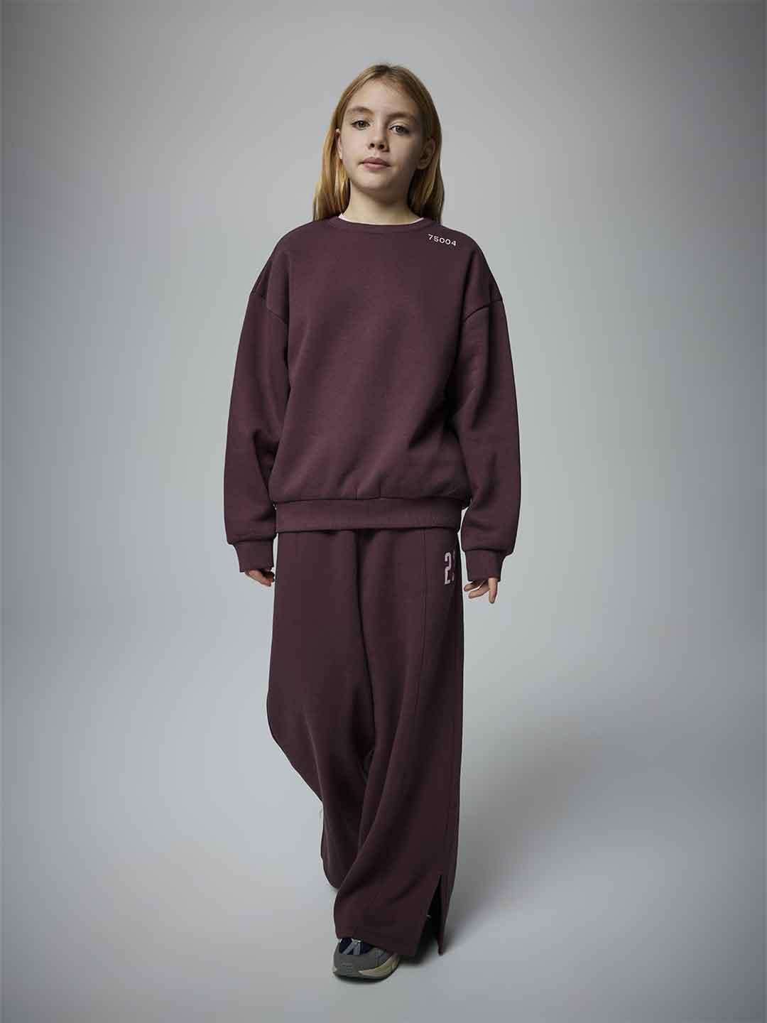 Name It felpa kids bordeaux con grafica