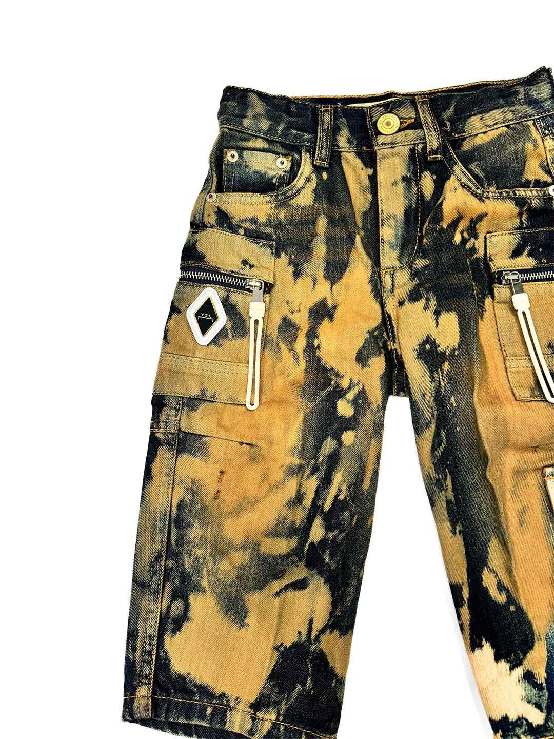 Yes London jeans kids nero tiedye