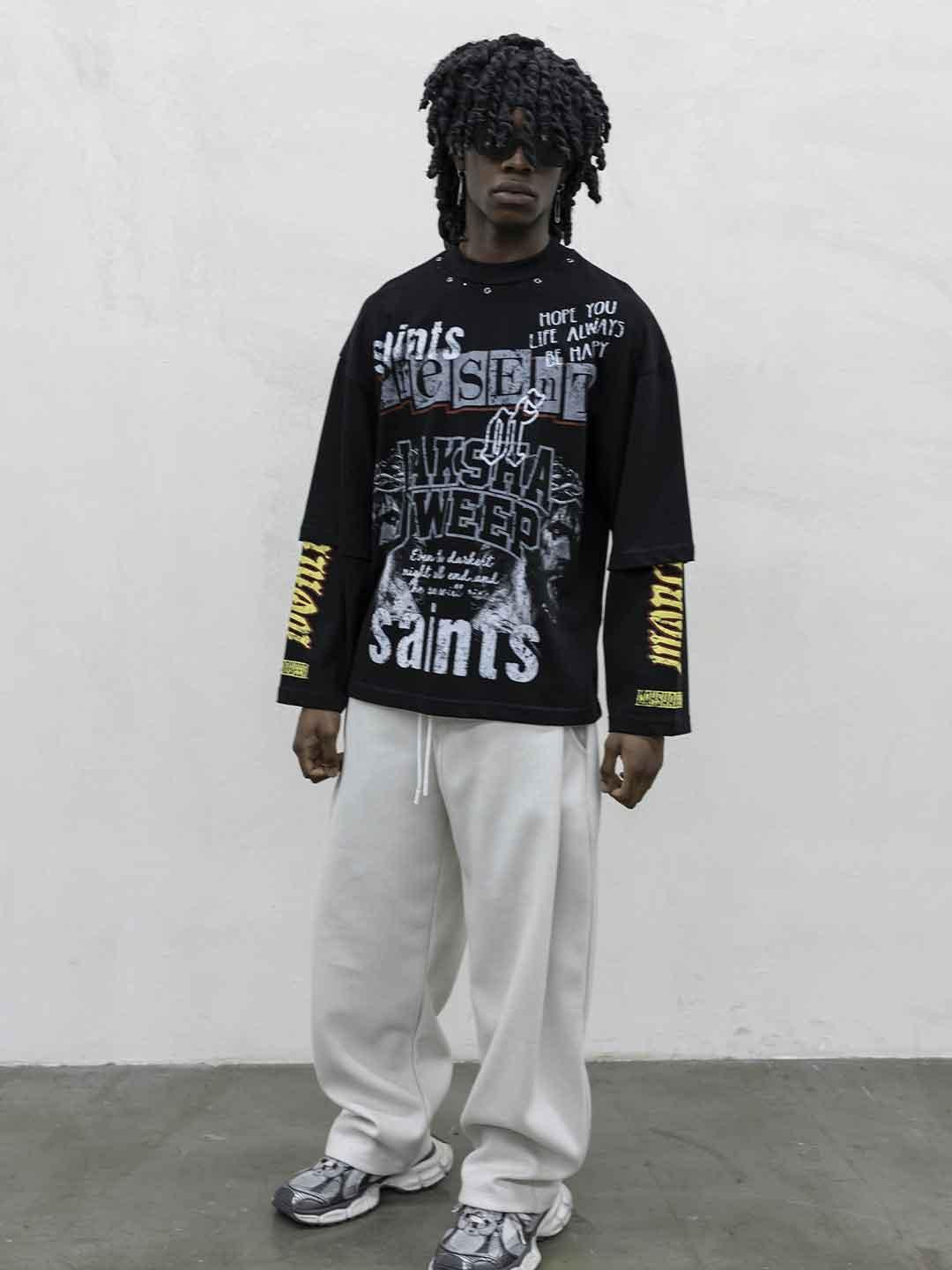 Present Day t-shirt nero