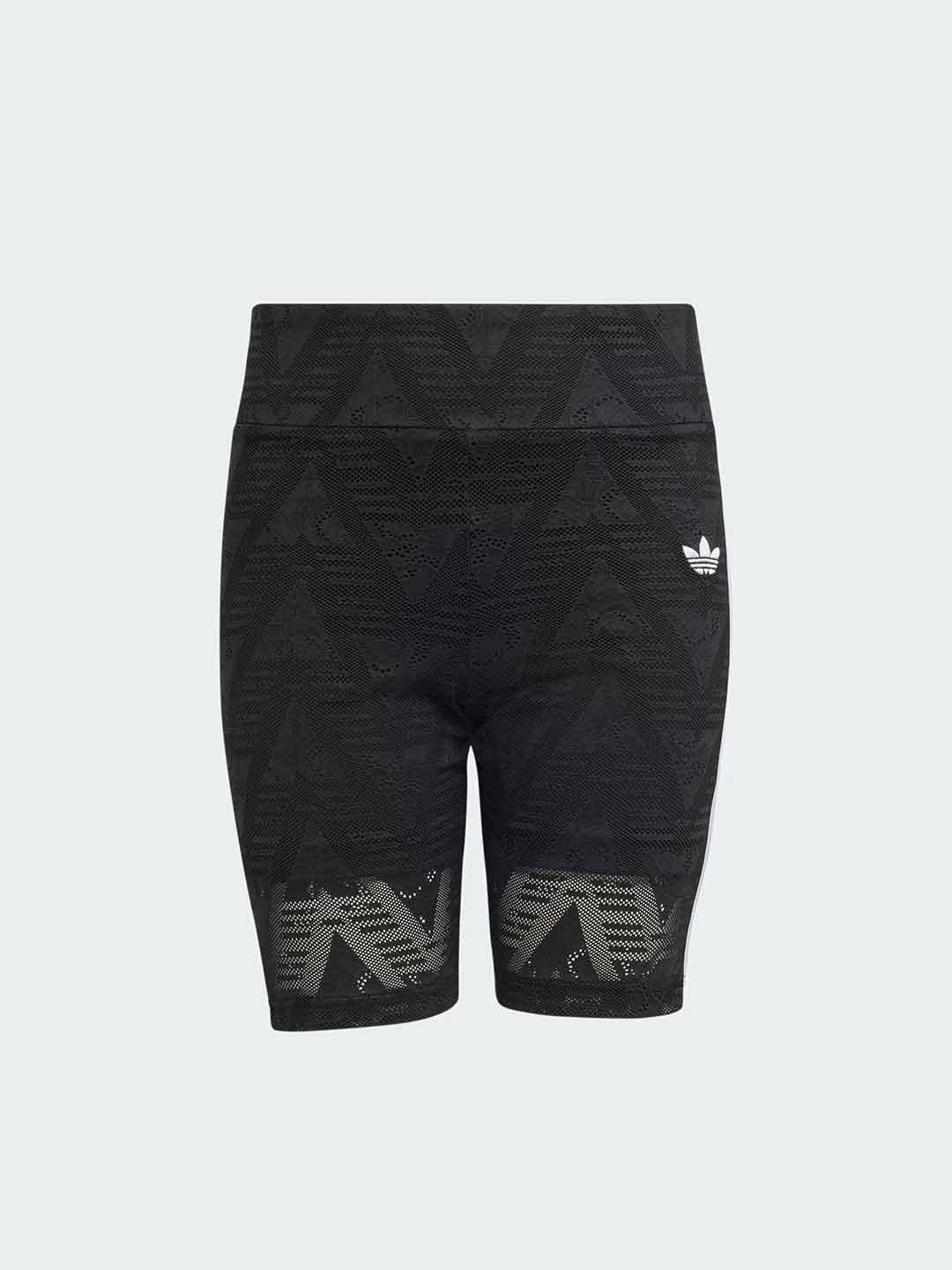 Adidas leggings kids nero in pizzo