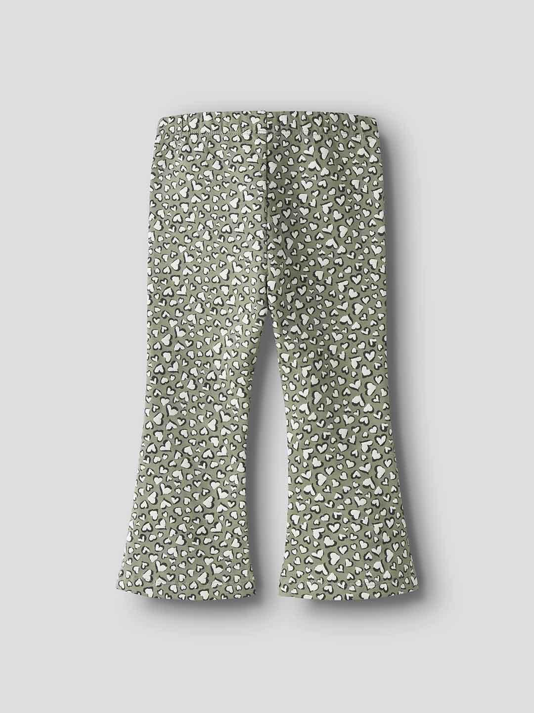 Name It pantaloni kids verde a zampa