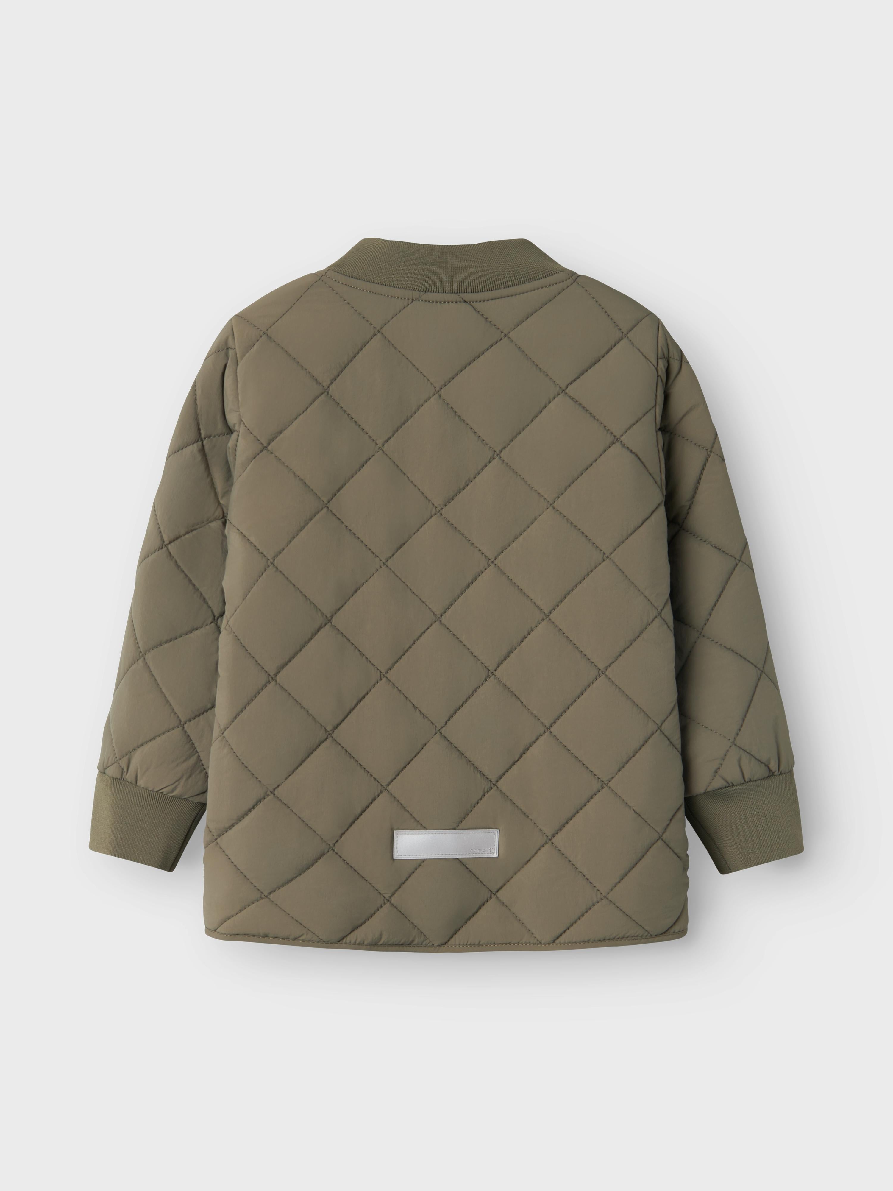 Name It giubbino kids verde trapuntato