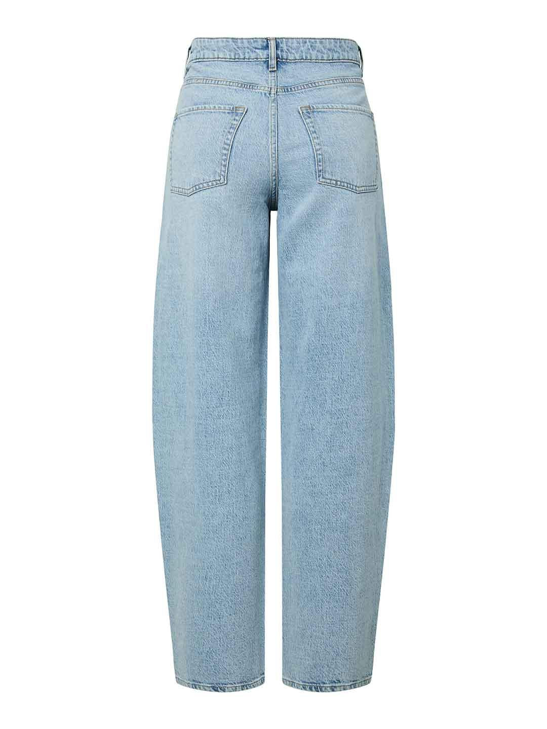 Pieces Grace jeans chiaro barrel