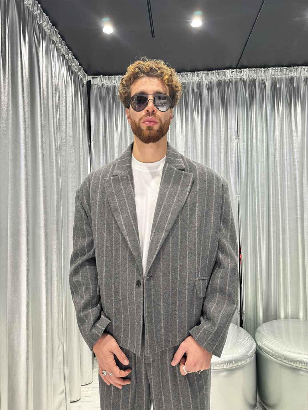 All Or Nothing coordinato grigio