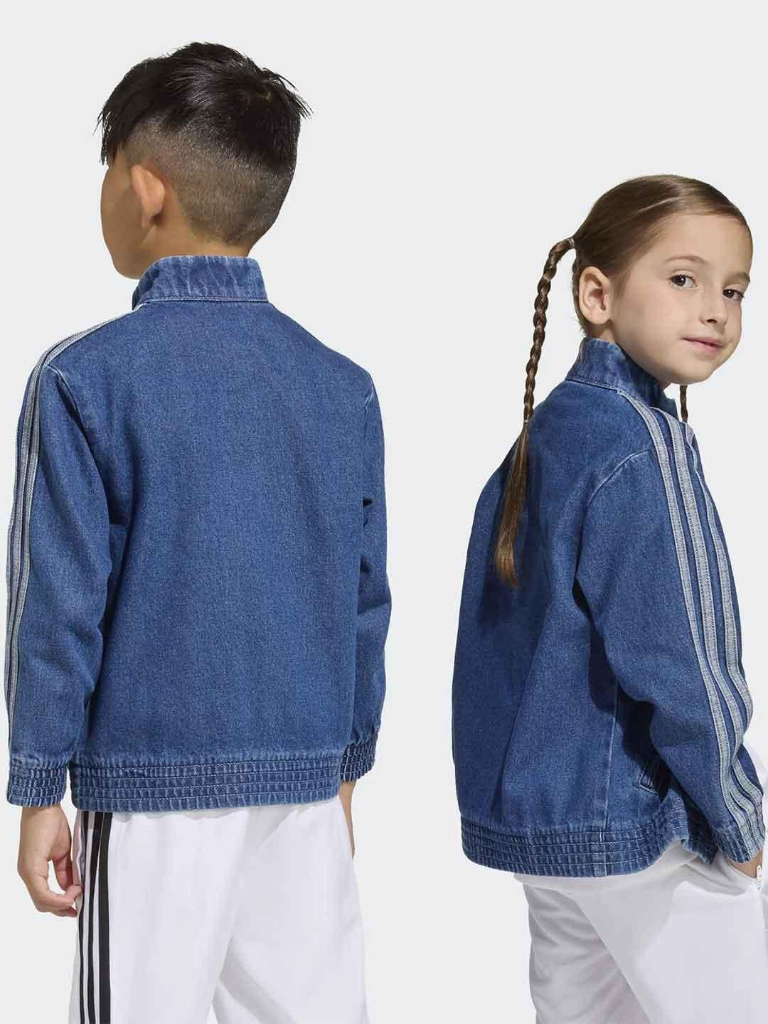 Adidas Firebird felpa kids in jeans