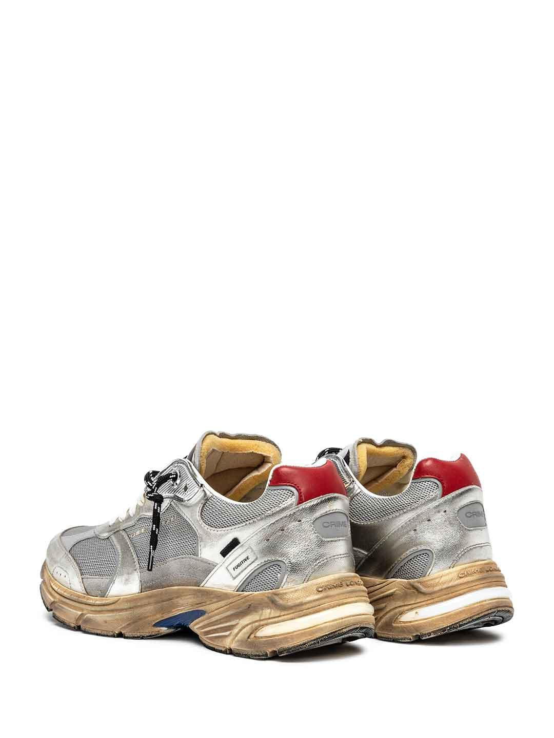 Crime Fugitive 9094 sneakers argento running