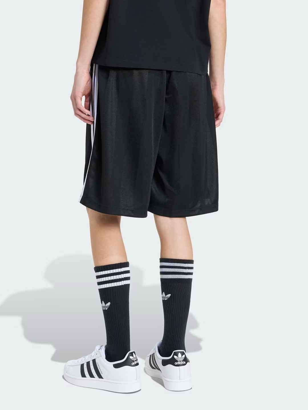 Adidas bermuda nero ampio