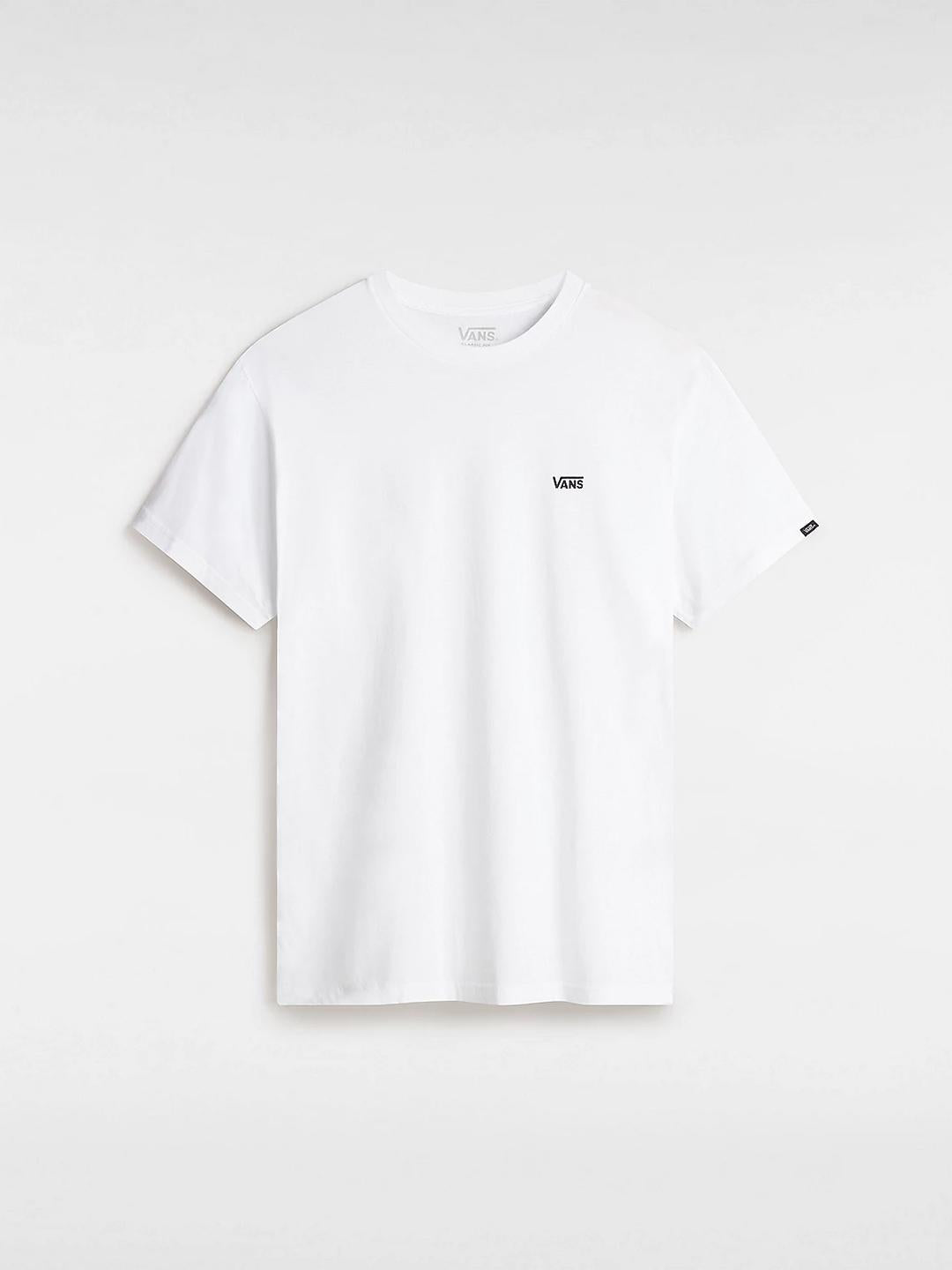 Vans Left Chest t-shirt bianco con logo nero