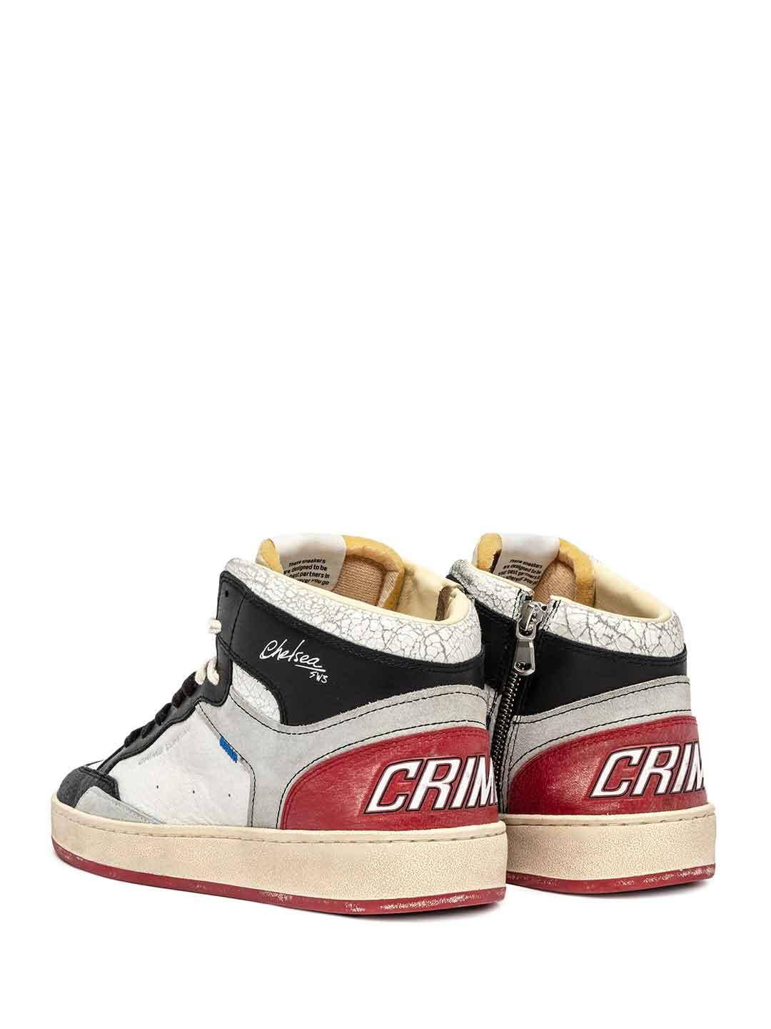 Crime Chelsea Mid sneakers bianco