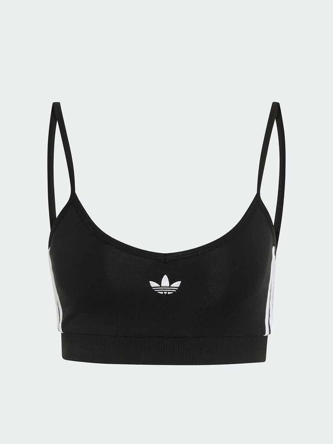 Adidas 3 Stripes top nero