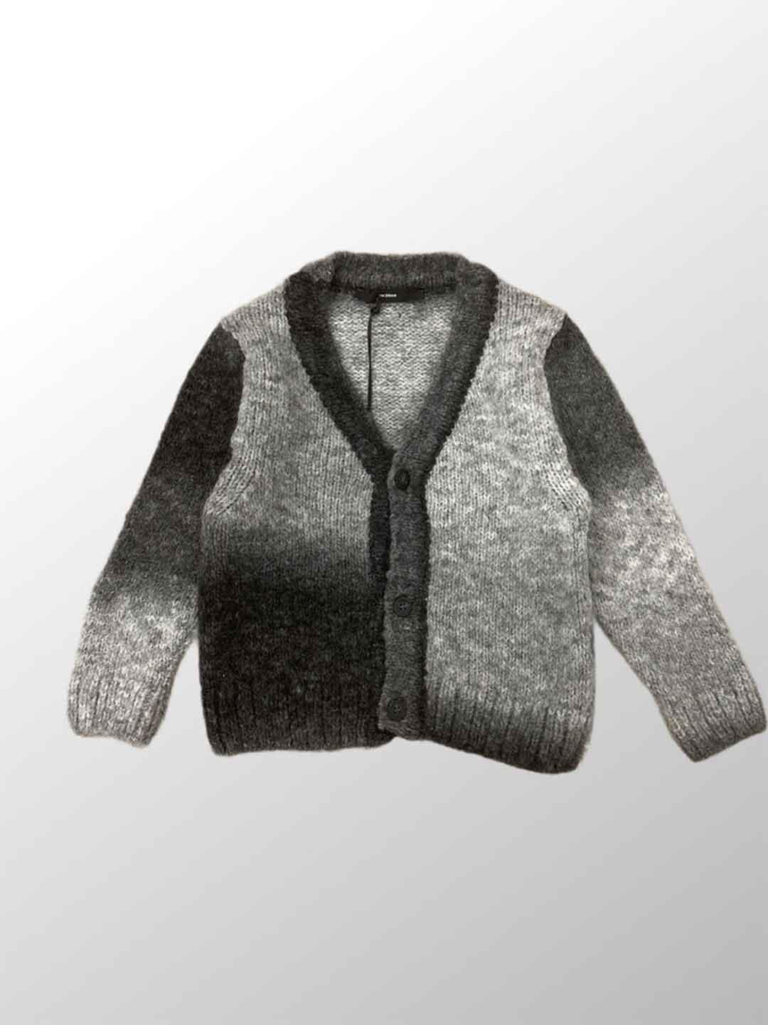 I'm Brian cardigan kids grigio sfumato