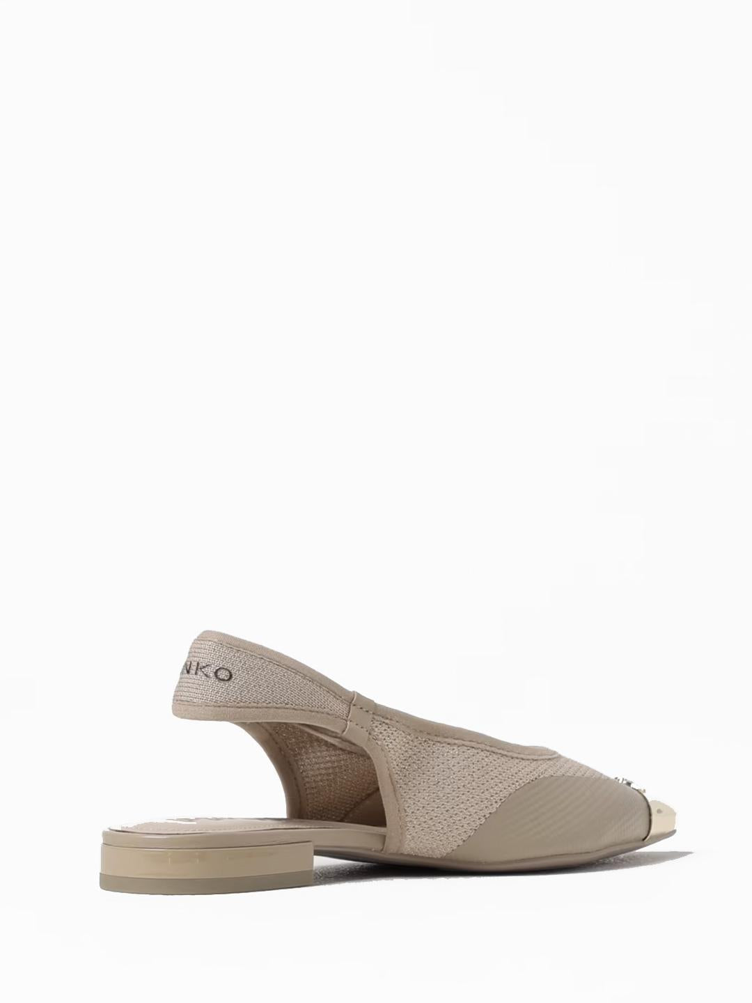 Pinko Gianira 14 sandali beige a punta