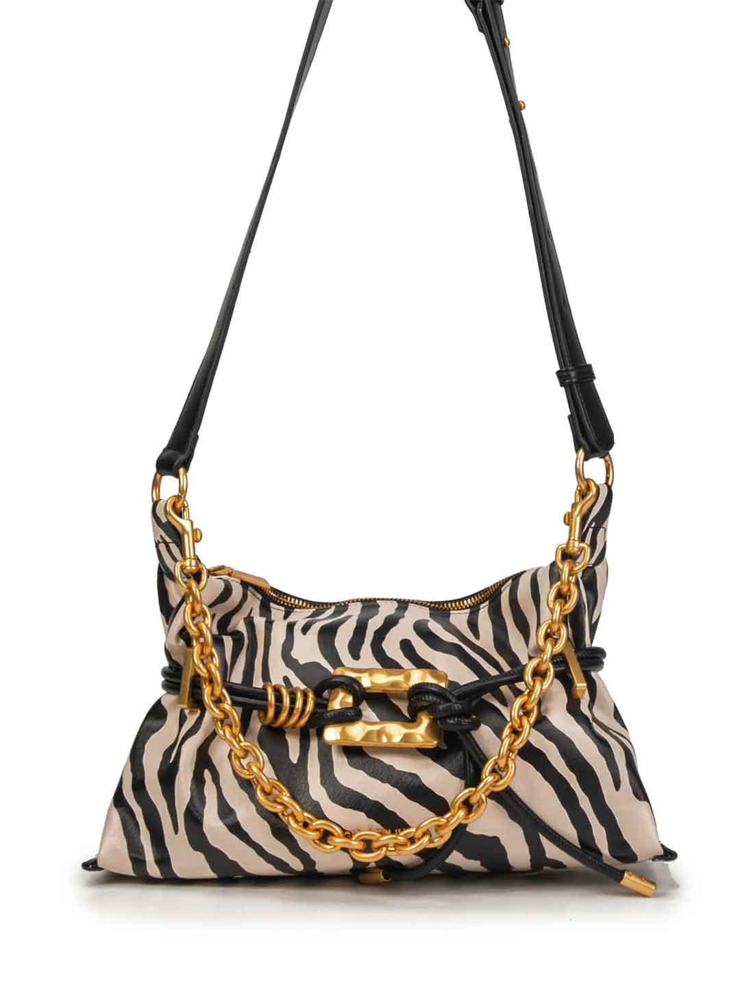 Gio Cellini borsa zebrata con tracolla