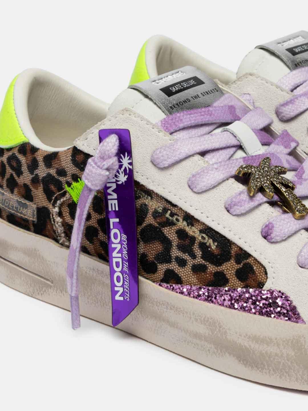 Crime Sk8 Deluxe sneakers maculato