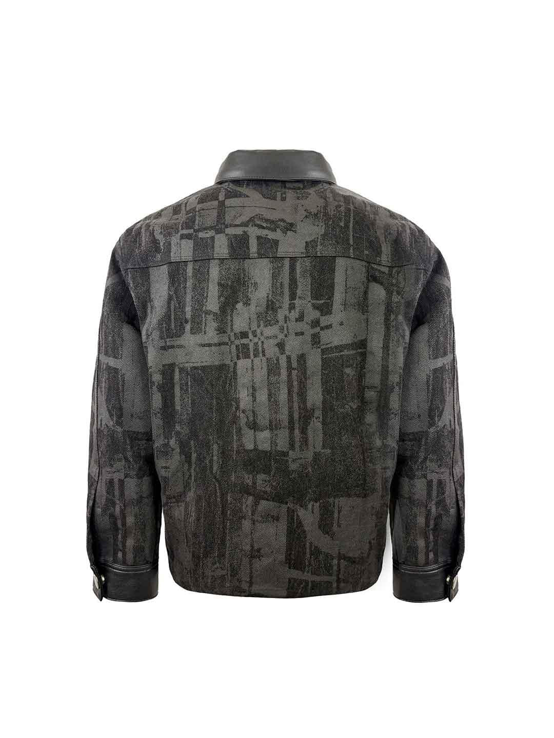 Yes London camicia kids nero spalmato