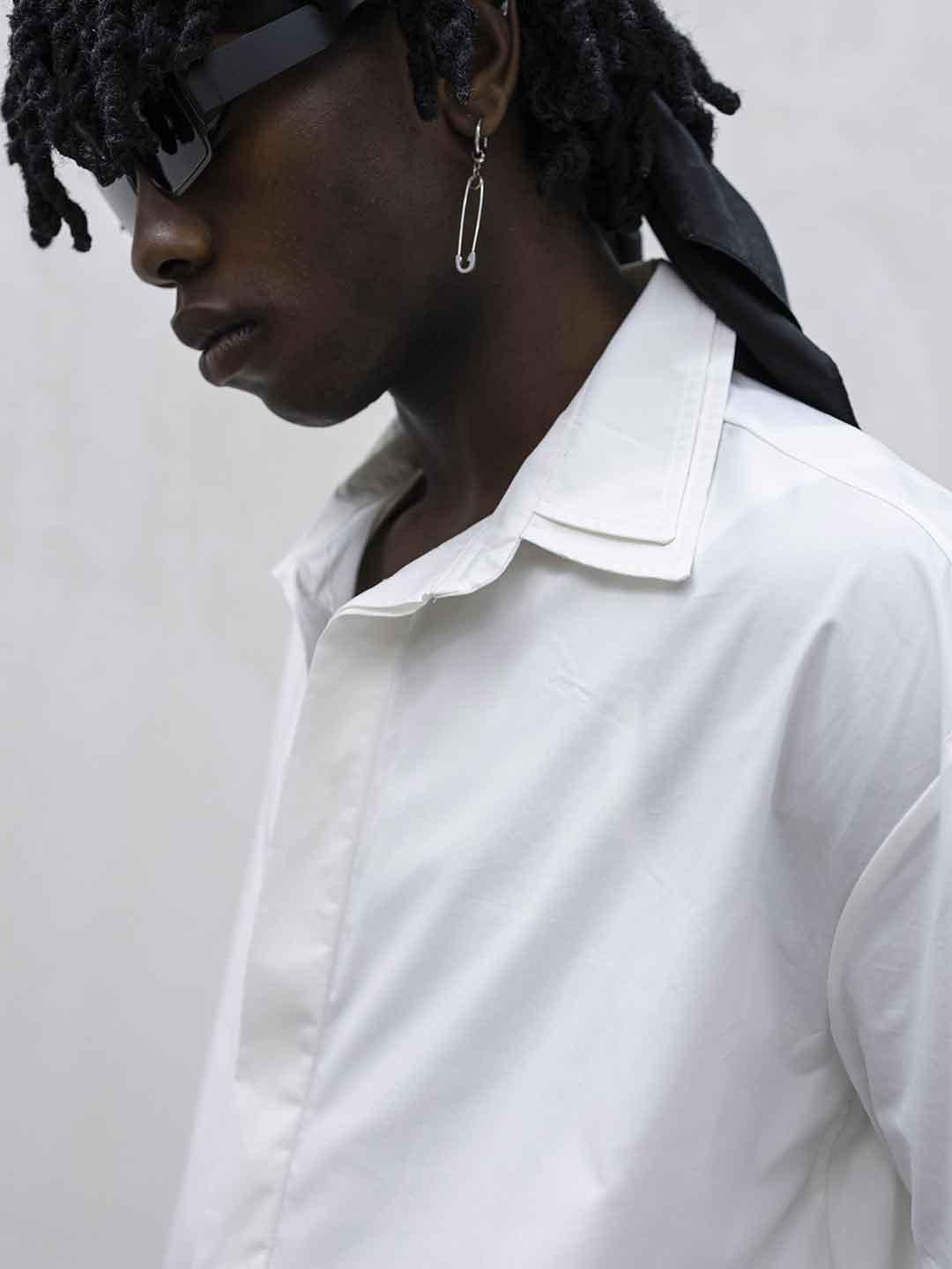Tokyo camicia bianco doppio colletto