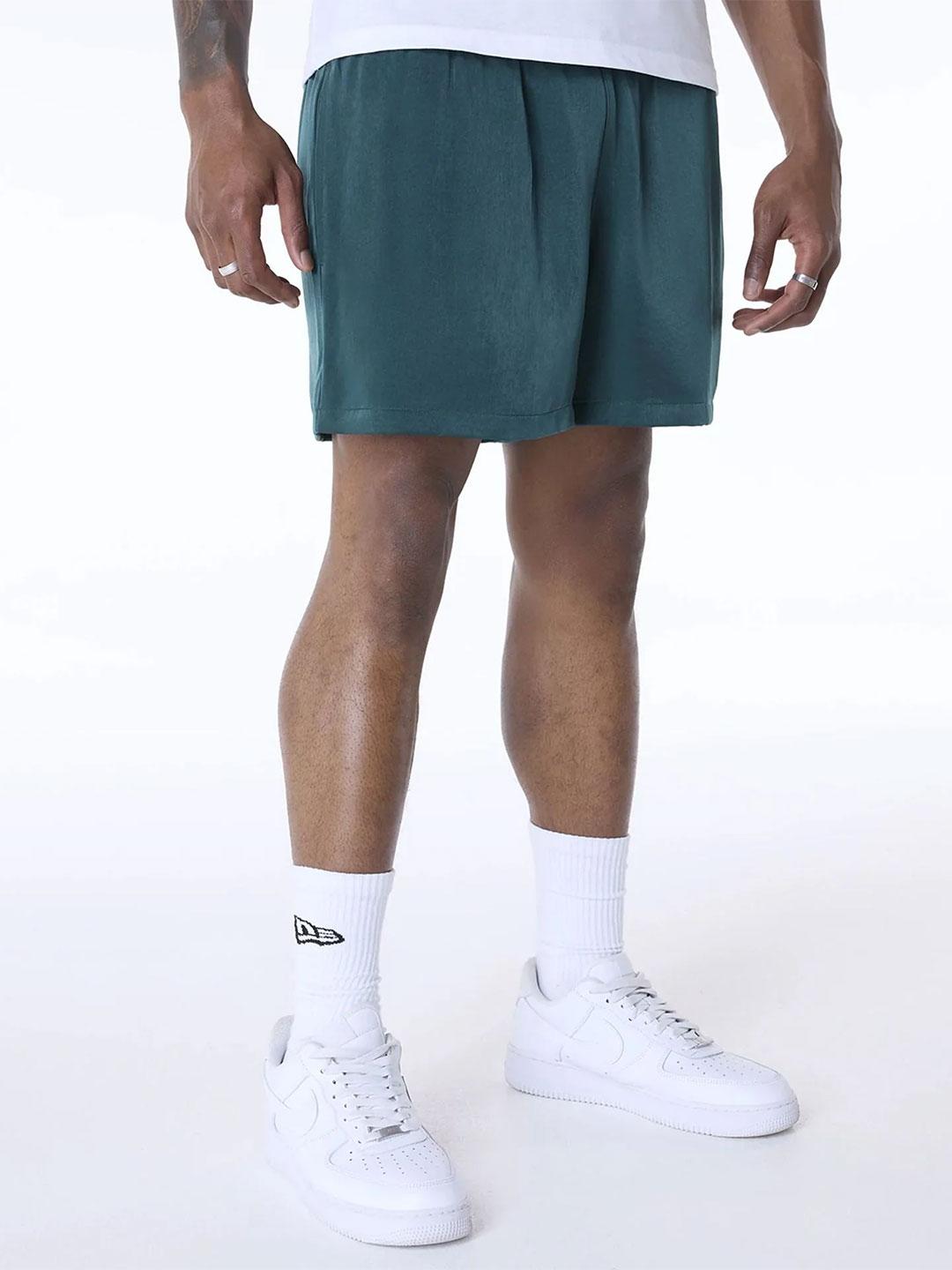 New Era bermuda verde Woven