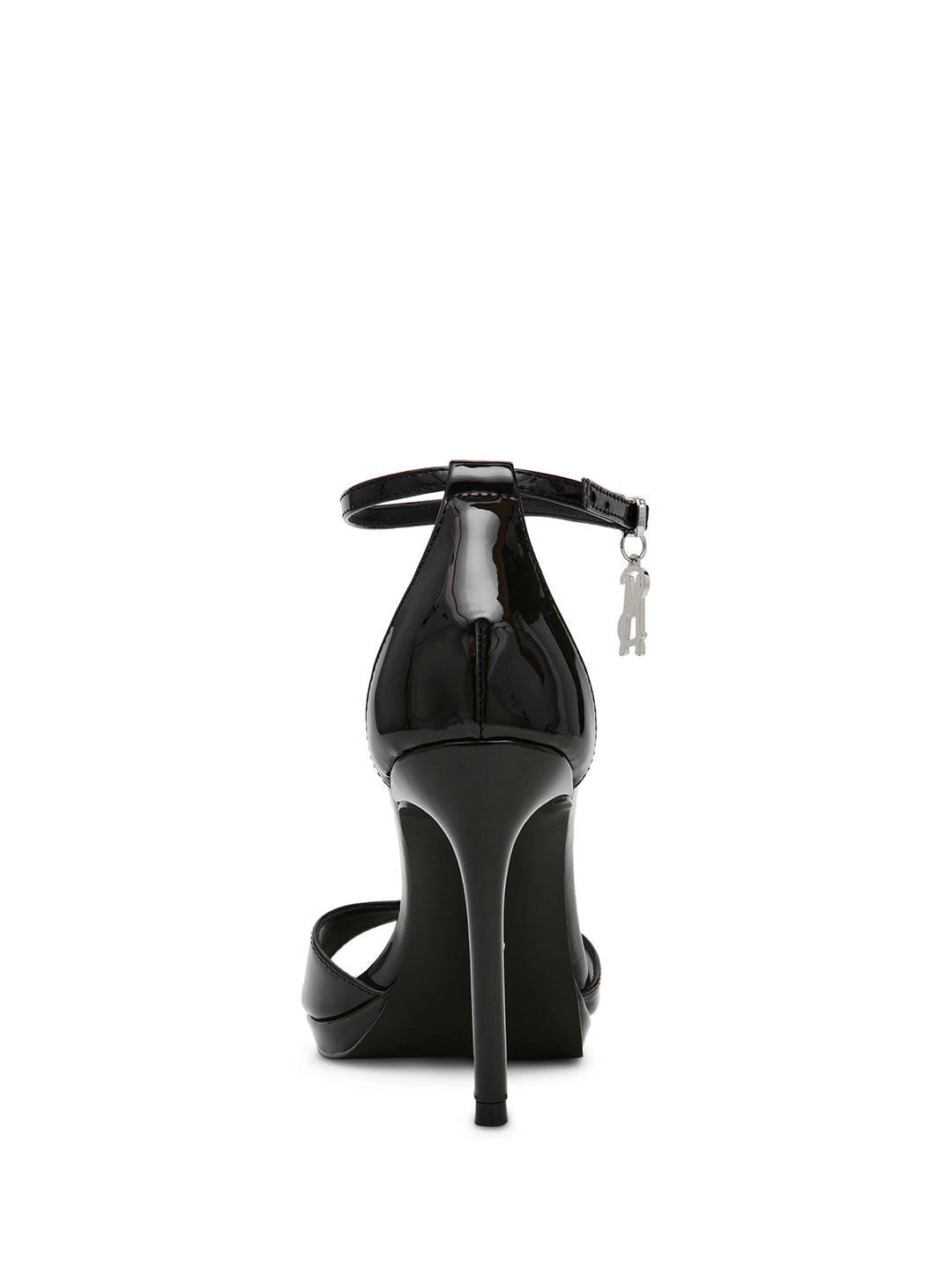 Steve Madden Evers sandali nero in vernice