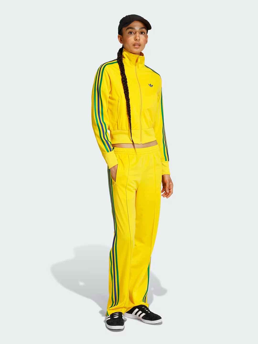 Adidas Firebird felpa giallo