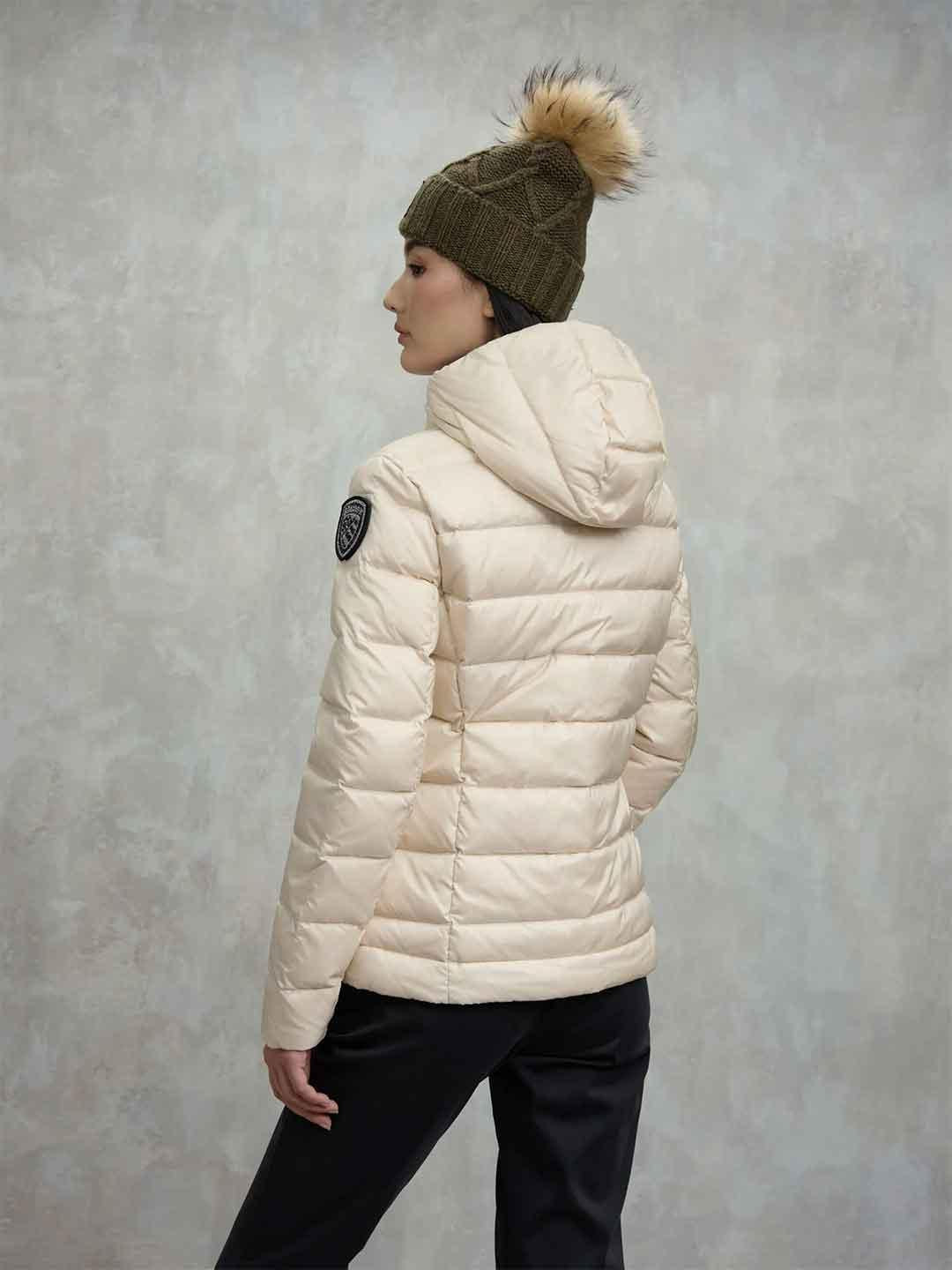 Blauer Charme piumino panna sfiancato basic