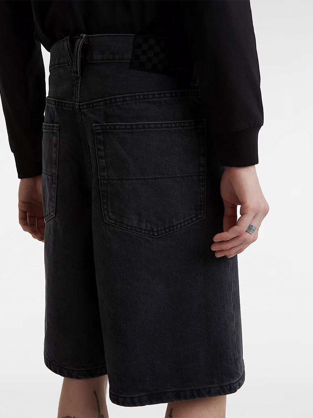 Vans t-bermuda nero in jeans