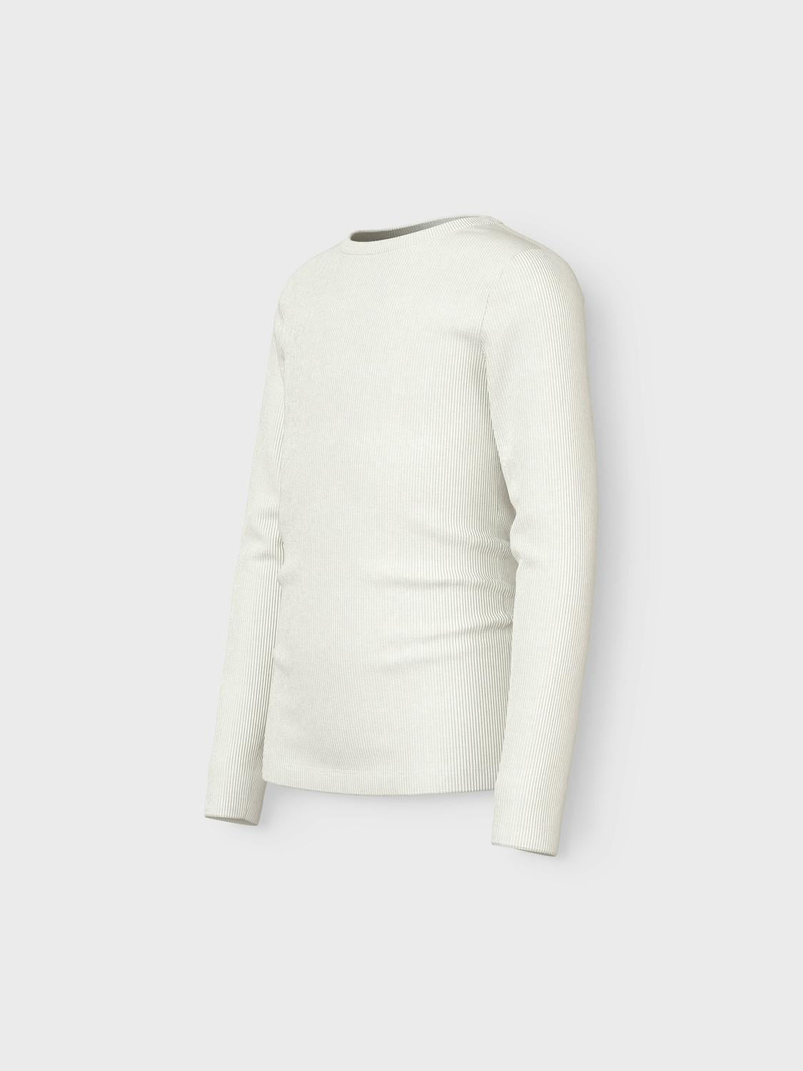 Name It maglia kids bianco a coste