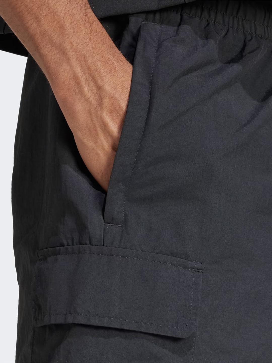 Adidas bermuda nero cargo