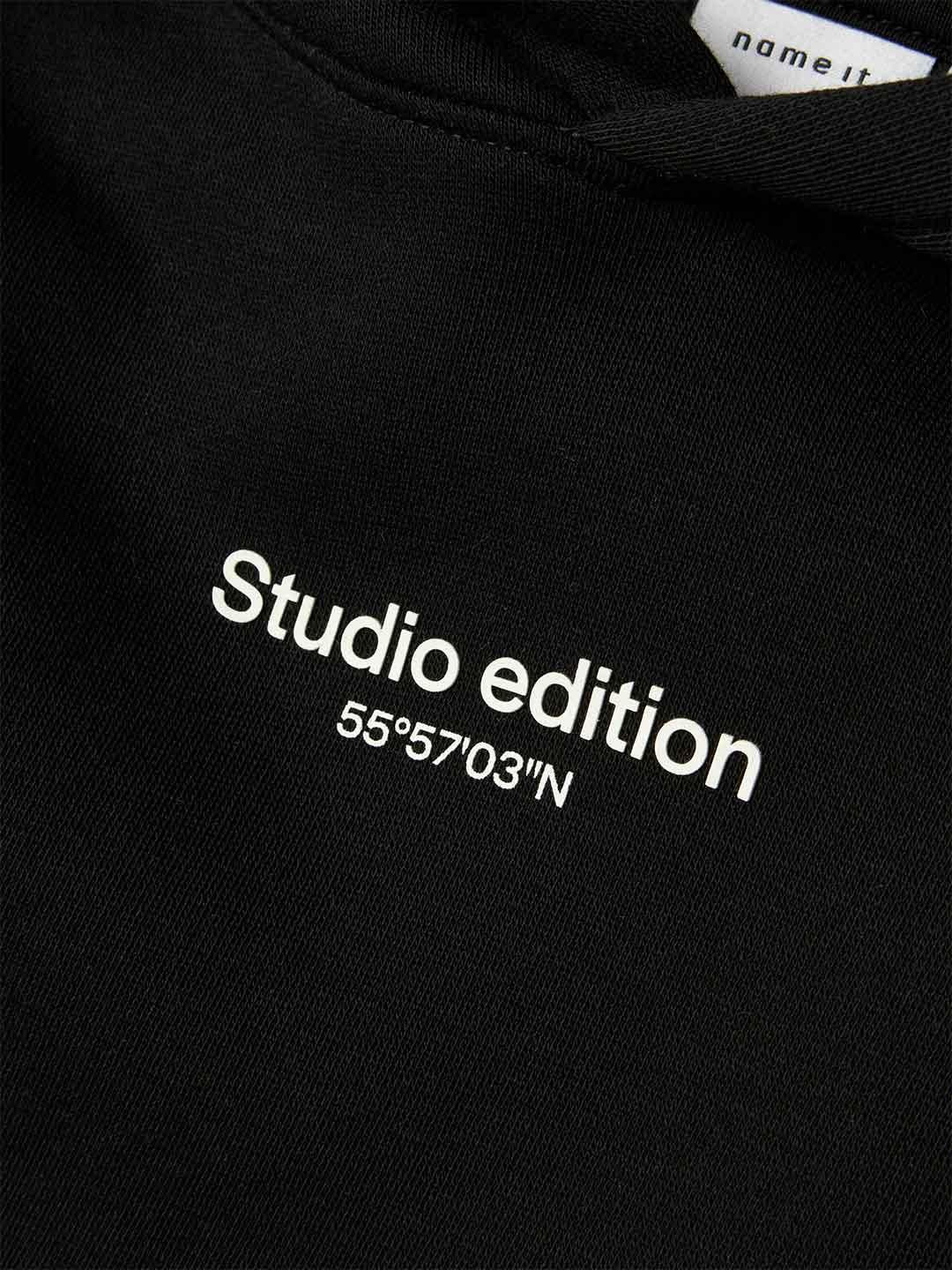 Name It felpa kids nero Studio Edition