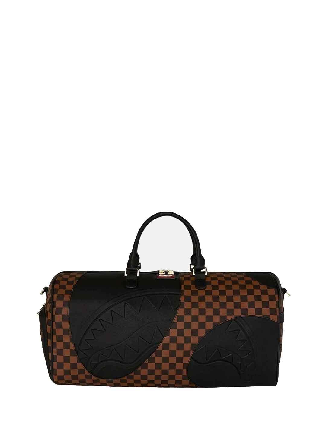 Sprayground Jetstream Brown Duffle borsone marrone