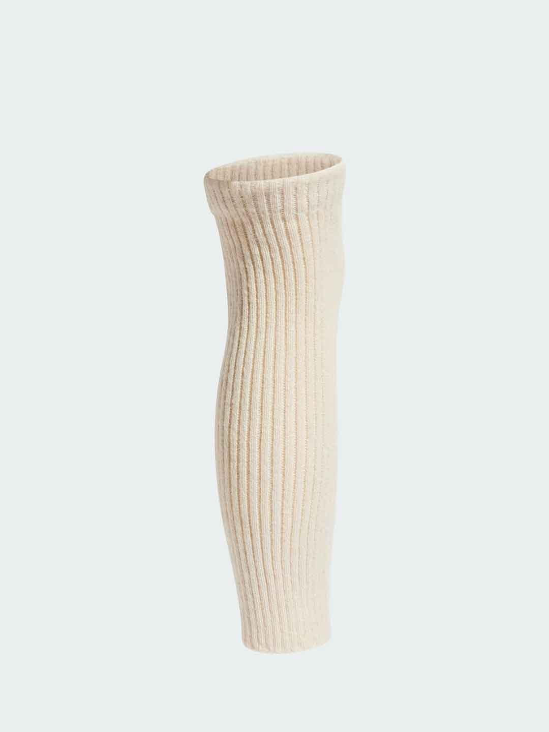 Adidas calzini scaldamuscoli panna