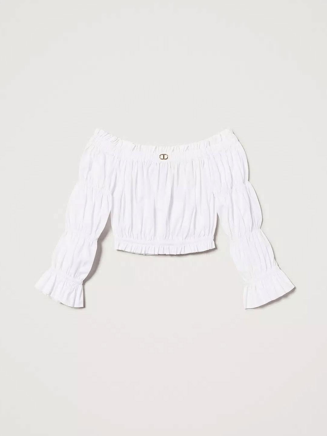 Twinset top kids bianco