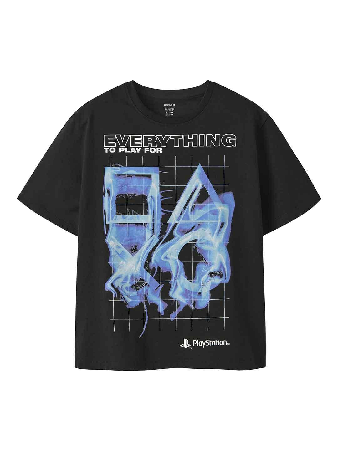 Name It t-shirt kids nero grafica Playstation