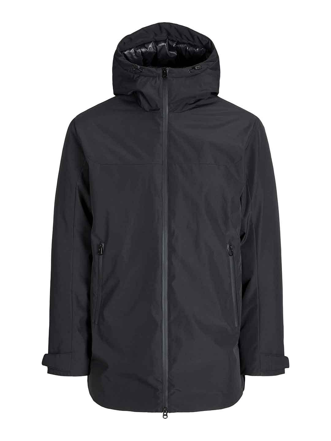 Jack & Jones parka giubbino nero