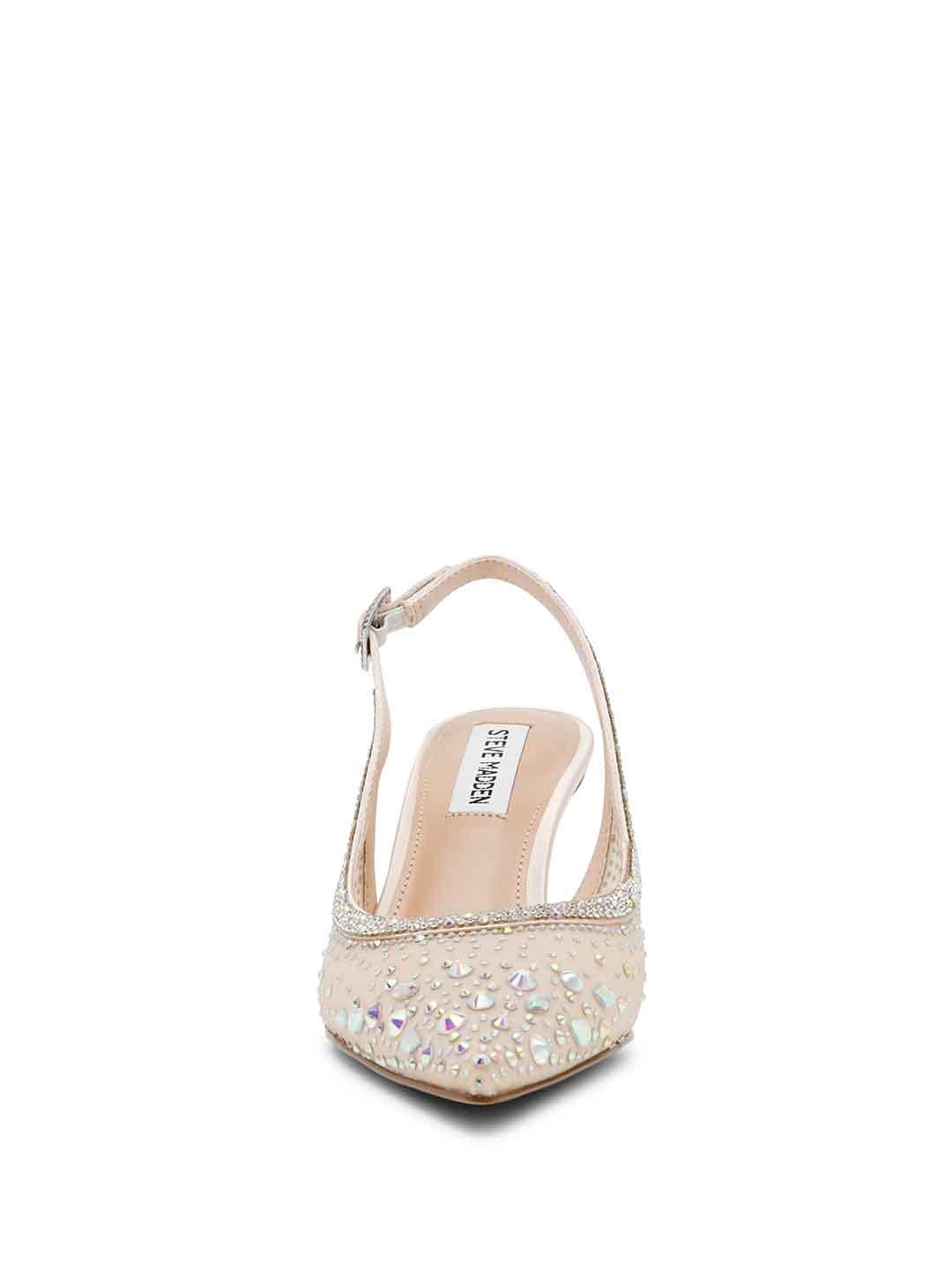 Steve Madden Vero decolletè beige con strass