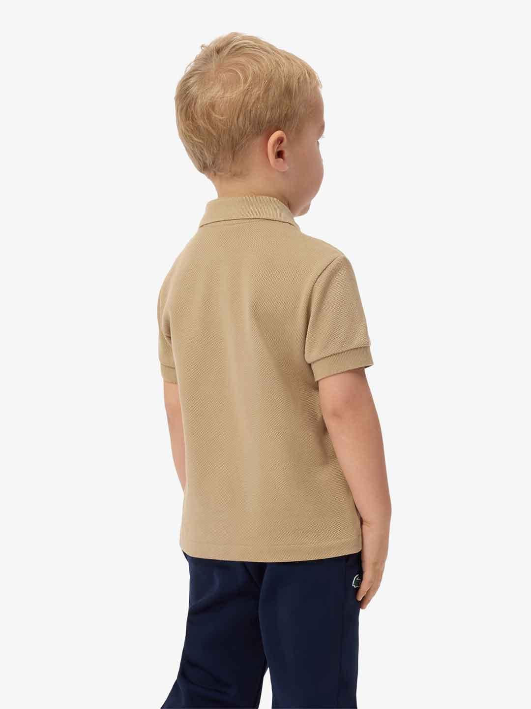 Lacoste t-shirt kids beige