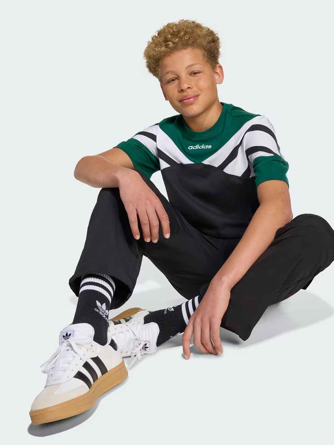 Adidas t-shirt kids verde