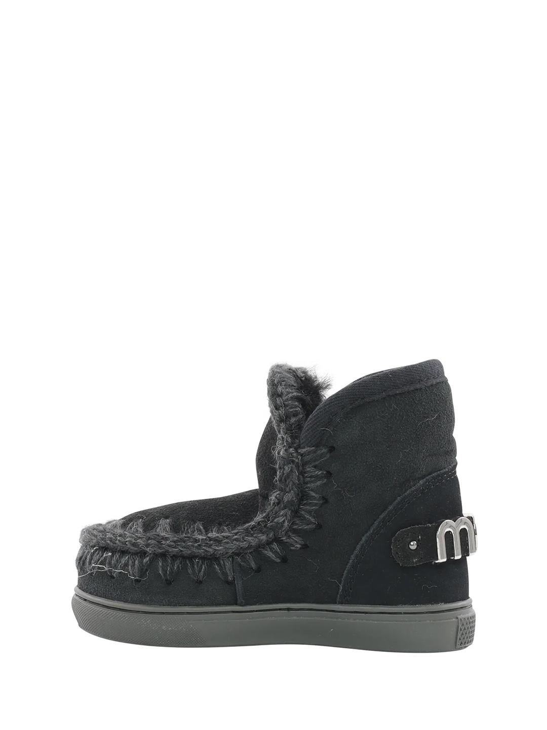 Mou Eskimo kid stivali kids nero basso