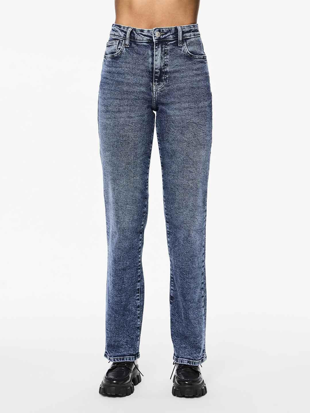 Pieces Kelly jeans blu