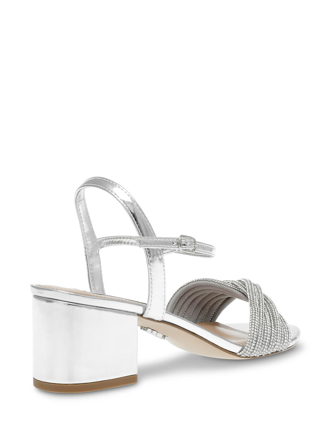 Steve Madden Ismeria argento con strass
