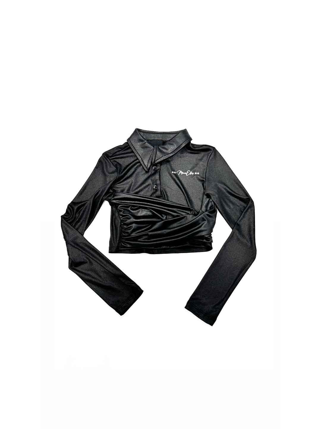 Marc Ellis camicia kids nero crop